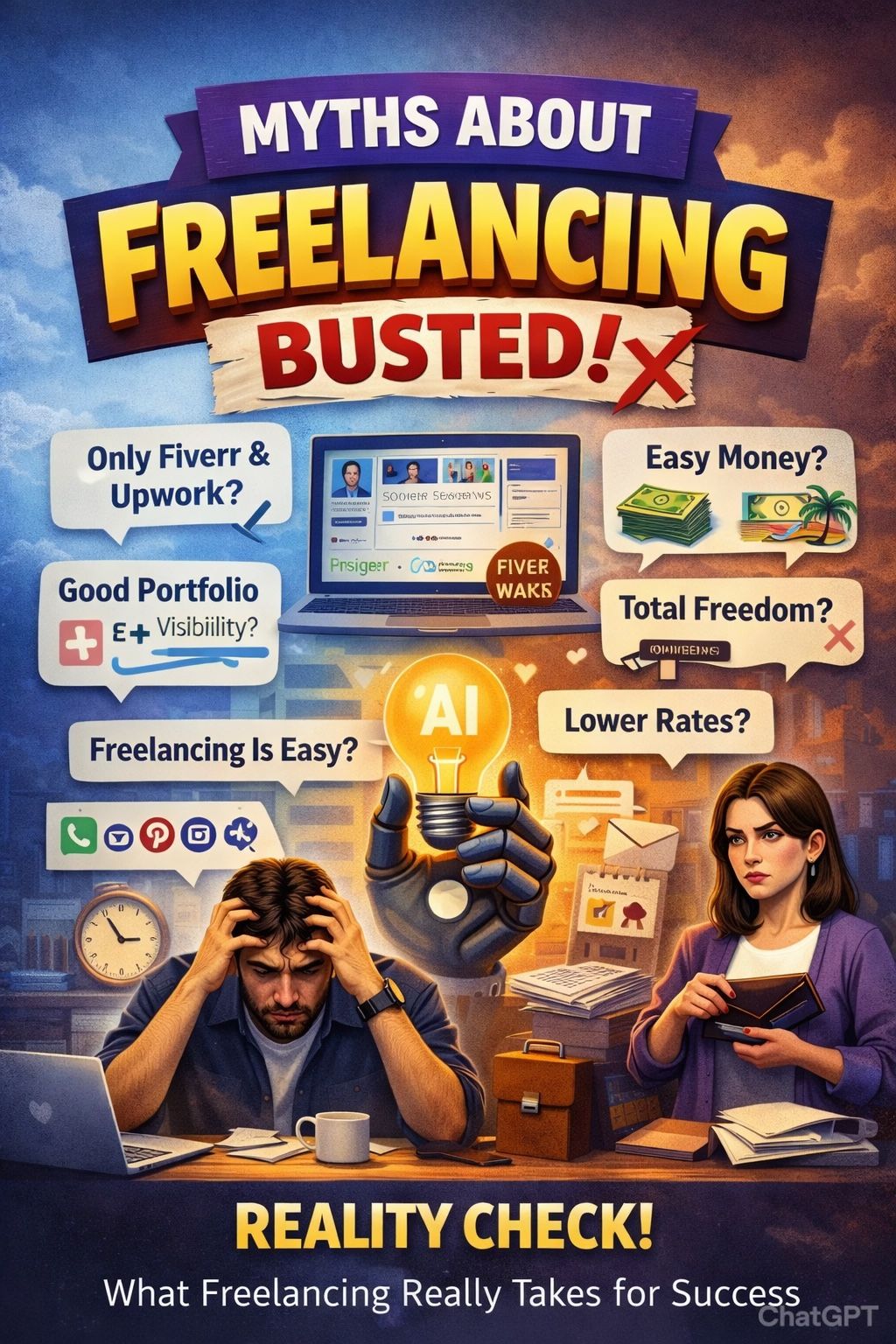 Myths About Freelancing – Busted!